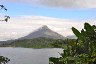 Arenal, le lac et le volcan, Costa Rica