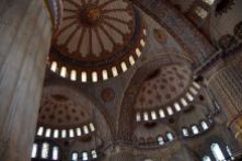 Plafond de la Mosquée Bleue, Istanbul