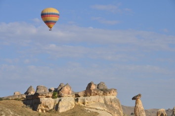 Vol au-dessus de la Cappadoce, Turquie